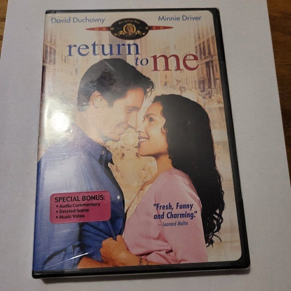 Return to Me 2000 Brand New‎ DVD David Duchovny Minnie Driver Romantic Comedy PG